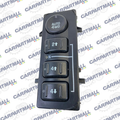 2005 2006 CHEVROLET TAHOE 4WD 4X4 TRANSFER CASE SELECTOR SWITCH 15136039 OEM
