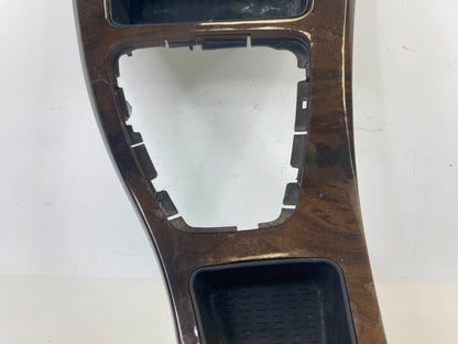 2007-2012 BMW 328I A/ T FRONT CENTER CONSOLE SHIFT SHIFTER MOLDING BEZEL TRIM