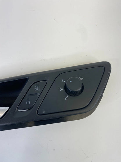 11-18 VOLKSWAGEN JETTA FRONT LEFT INTERIOR DOOR HANDLE W/ LOCK SWITCH 5C6837197A