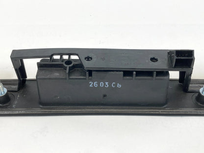 04-11 AUDI A4 A6 QUATTRO SEDAN RR TRUNK LICENSE LIGHT HANDLE LID MOLDING OEM