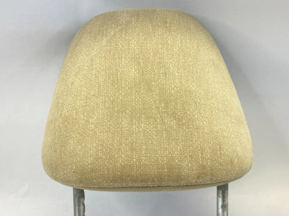 2008-2010 HONDA ACCORD SEDAN FRONT DIVER PASSENGER SEAT HEADRESTS PAIR IVORY OEM