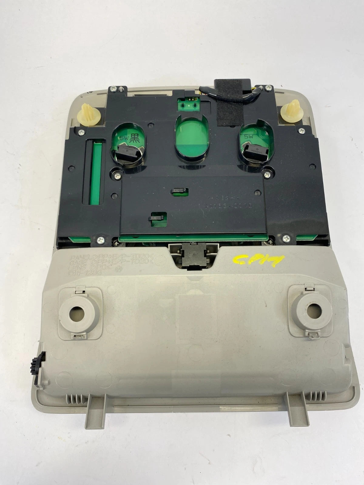 2009-2013 LEXUS IS250 OVERHEAD DOME LIGHT SUNGLASS MAP CONSOLE W/ SUNROOF SWITCH