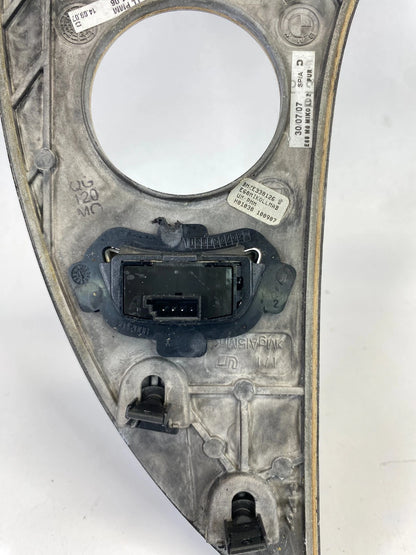2008-2010 BMW E60 550i 08 535XI CENTER CONSOLE SHIFTER BEZEL W/O VOICE CONTROL