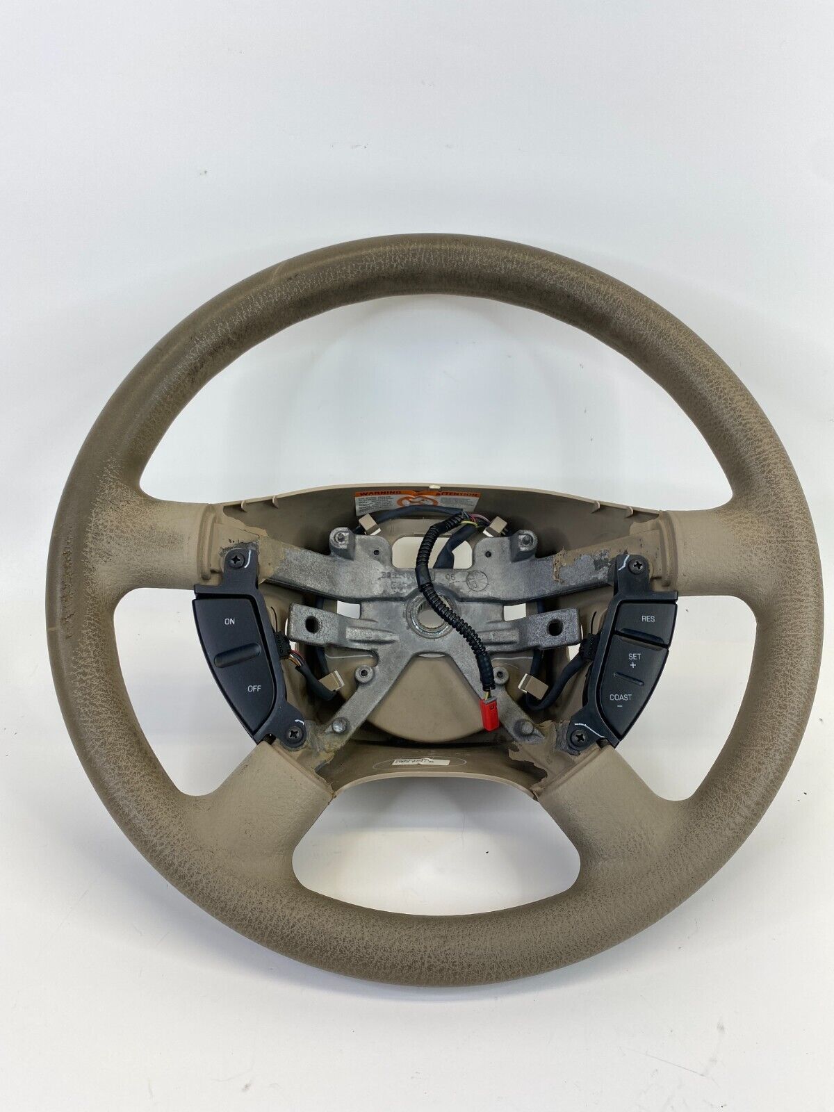 1999 00 01 02 03 2004 Ford Mustang Steering Wheel w/ Cruise Control Switch OEM