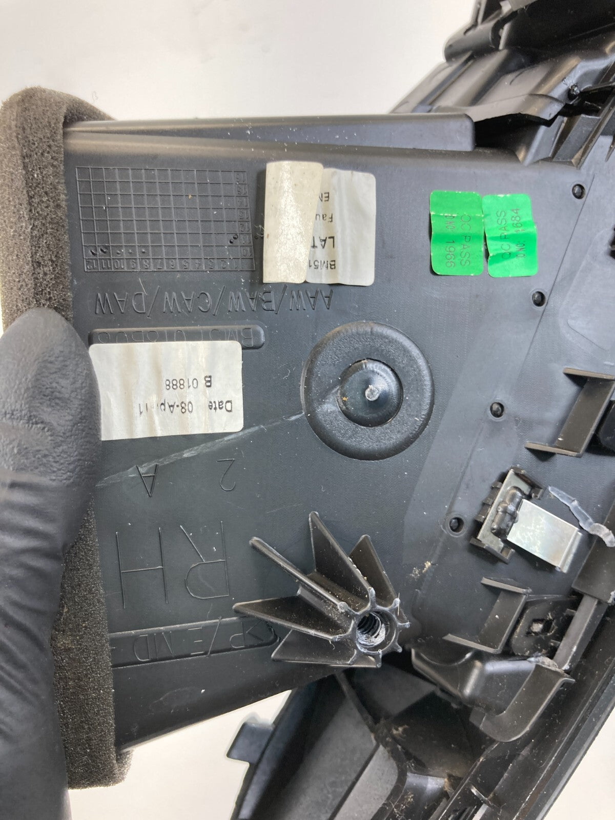 2012-2018 Ford Focus Dash Right Passenger Side A/C Air Vent Grille Duct OEM