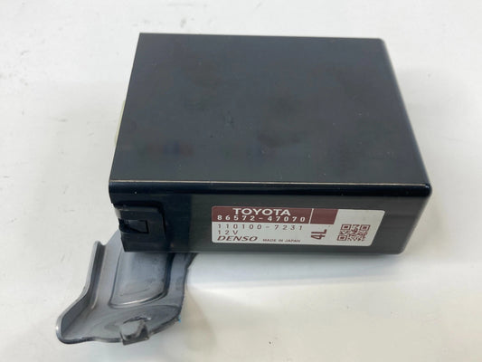 12-14 TOYOTA PRIUS PEDESTRIAN WARNING PROXIMITY NOTIFICATION MODULE 86572-47070