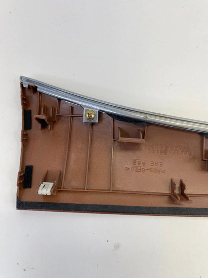 2006 2007 INFINITI M35 M45 RIGHT DASH OUTER FINISH TRIM BEZEL WOOD 68411-EH100