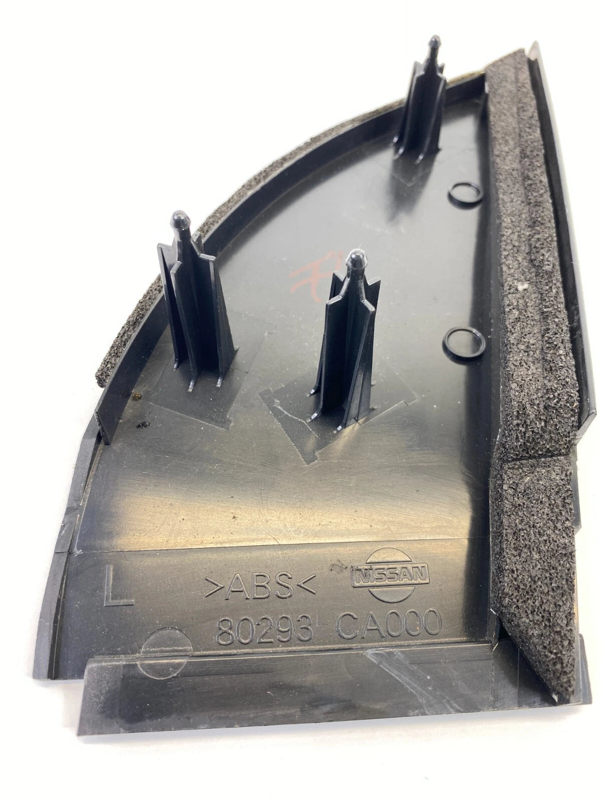 03-07 NISSAN MURANO FRONT LEFT DRIVER SIDE INNER DOOR MIRROR COVER 80293-CA000
