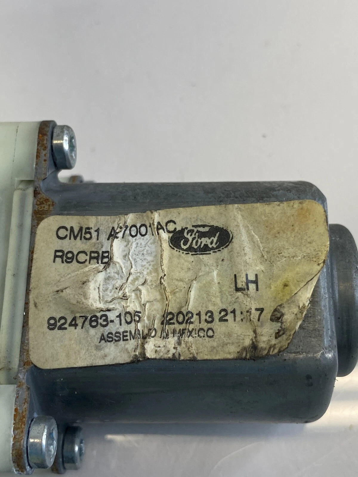 2012-2018 FORD FOCUS REAR LEFT SIDE DOOR WINDOW MOTOR RR LH CM51-A27001AC 2 PINS