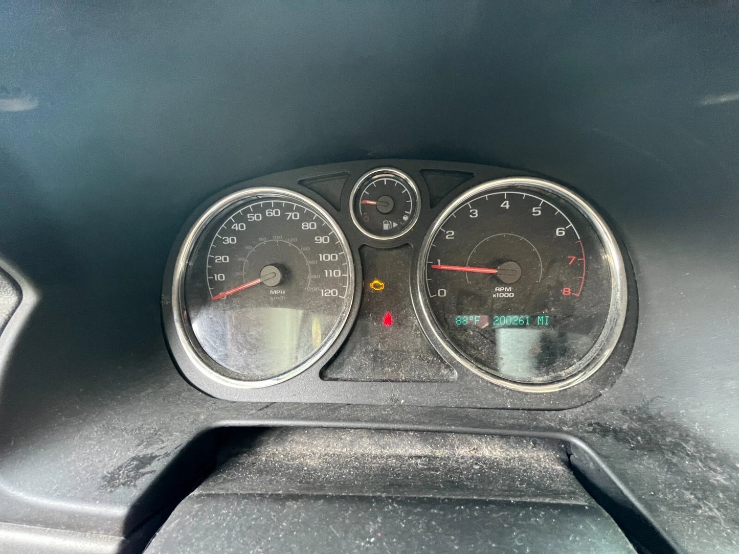 2007 CHEVROLET COBALT INSTRUMENT CLUSTER SPEEDOMETER GAUGE 200K MILES 15792676