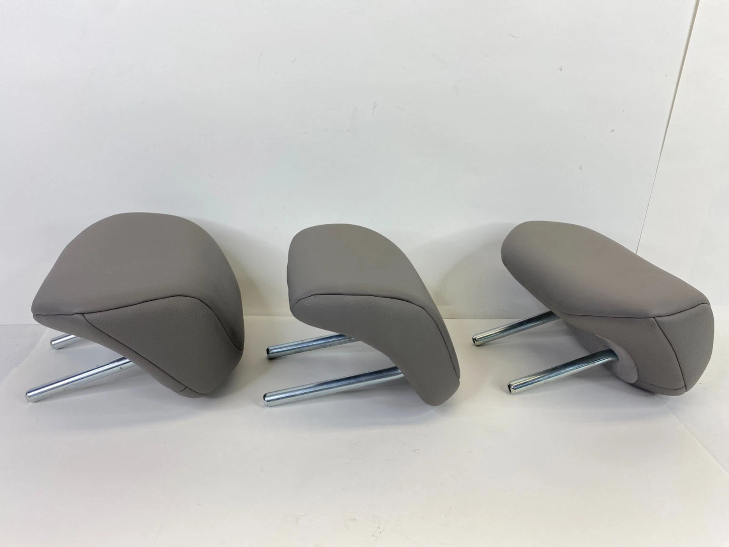 2013 2014 2015 Honda Civic Coupe Set of 3 Headrest Assembly Rear w/Leather Beige