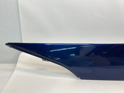 12 13 14 Ford Focus Sedan Rear Trunk Deck Lid Molding Finish Panel w Emblem Blue