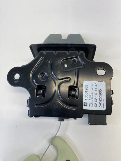 11-17 BUICK REGAL TRUNK LOCK LATCH ASSEMBLY W/ EMERGENCY RELEASE 13501988 OEM
