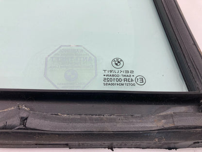 1995-2001 BMW 740I 740IL REAR LEFT BACK DOOR VENT WINDOW QUARTER GLASS 43R-00102