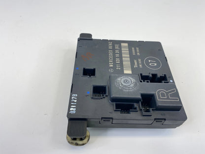 2003-2006 MERCEDES-BENZ E500 REAR RIGHT BACK SIDE DOOR CONTROL MODULE 2118201626