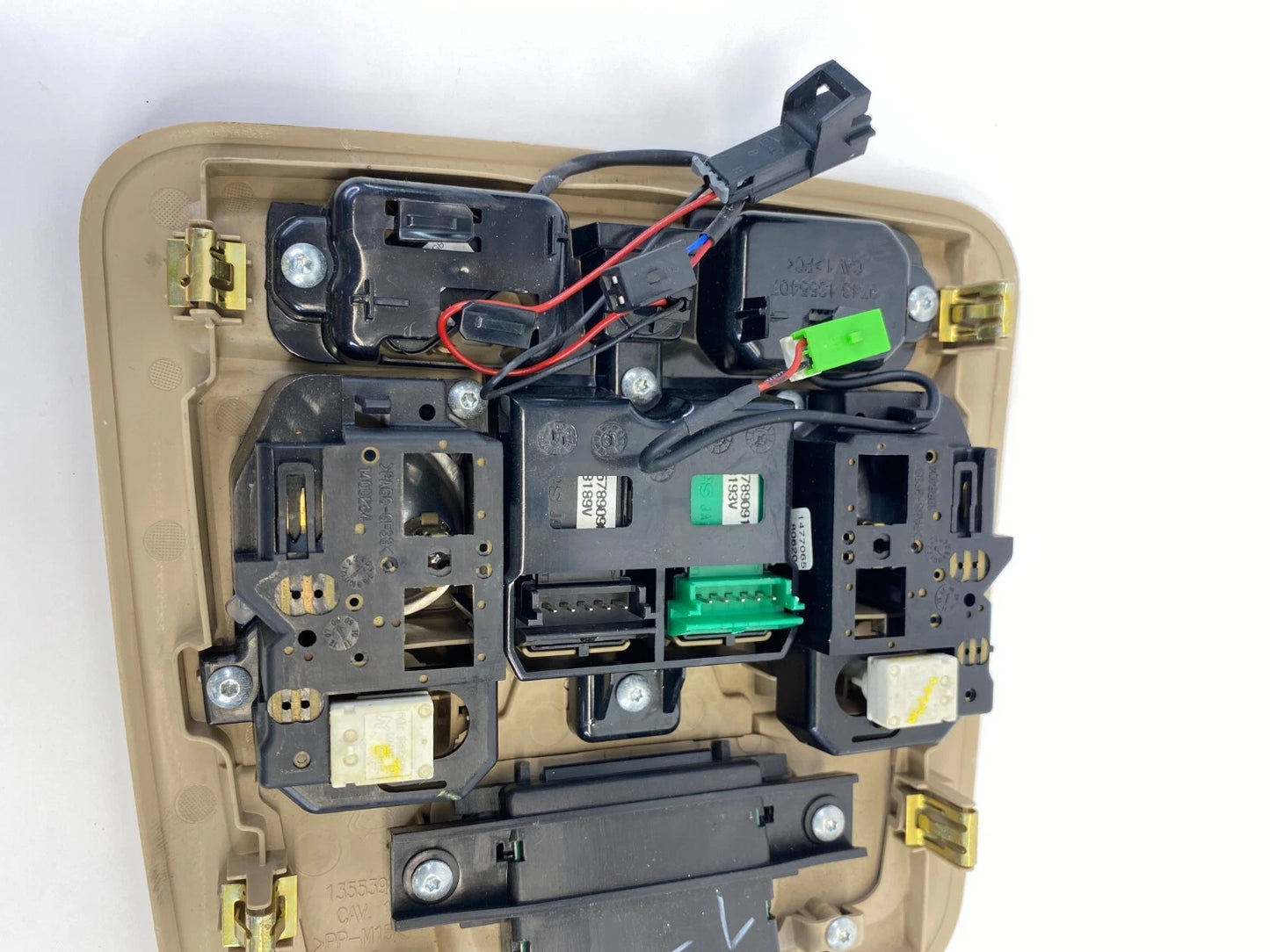 2009 CADILLAC CTS OVERHEAD CONSOLE UPPER WITH SUNROOF SWITCH CONTROL OEM FACTORY