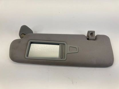2011-2014 HYUNDAI SONATA LEFT DRIVER SUNVISOR SUN VISOR CLOTH GRAY OEM