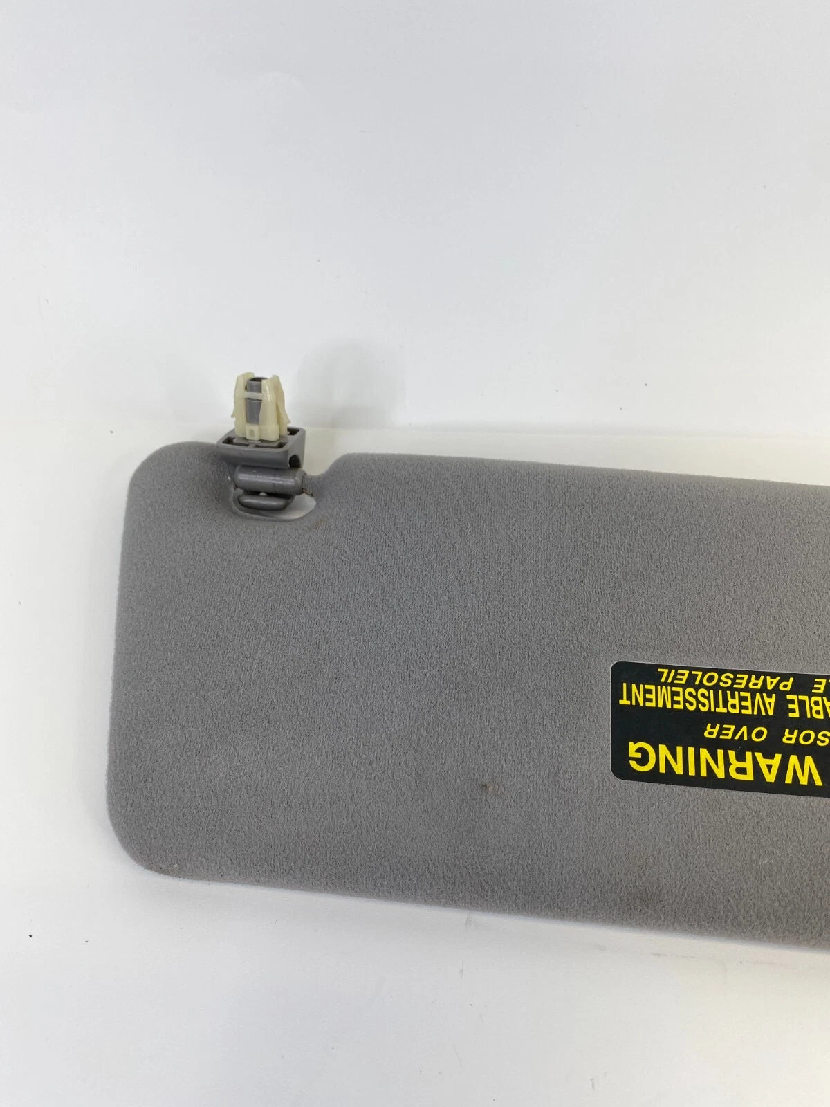 2002 2003 LEXUS ES300 DRIVER LEFT SUNVISOR SUN VISOR SHADE LH CLOTH GRAY OEM