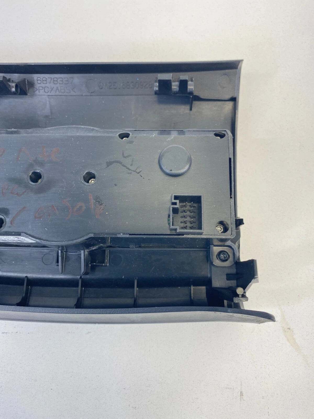 06-11 MERCEDES-BENZ R350 REAR CONSOLE A/C HEATER CLIMATE CONTROL UNIT 1648209589
