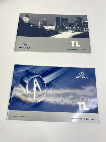 2006 ACURA TL OWNERS MANUAL CONSUMER INFO WARRANTY BOOK W/ CASE OEM