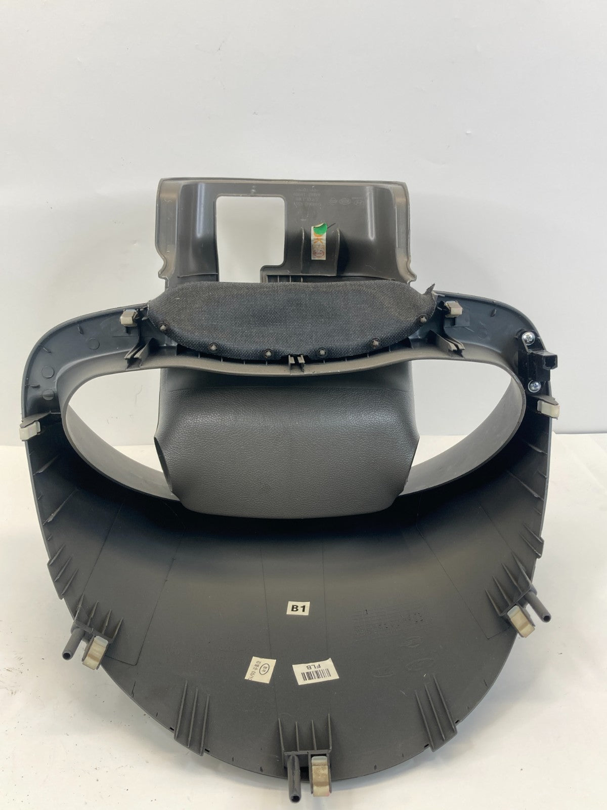 12-17 Hyundai Accent Speedometer Cluster Dash Bezel w/ Steering Column Cover OEM