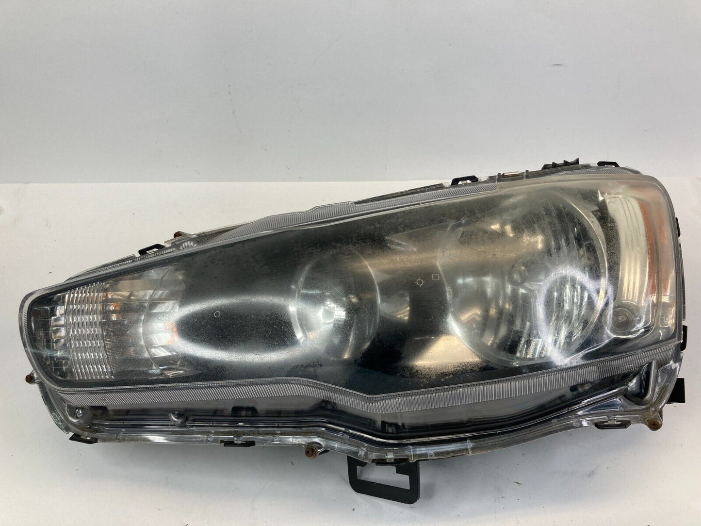 09 10 Mitsubishi Lancer Front Left Driver Headlight Headlamp Halogen OEM