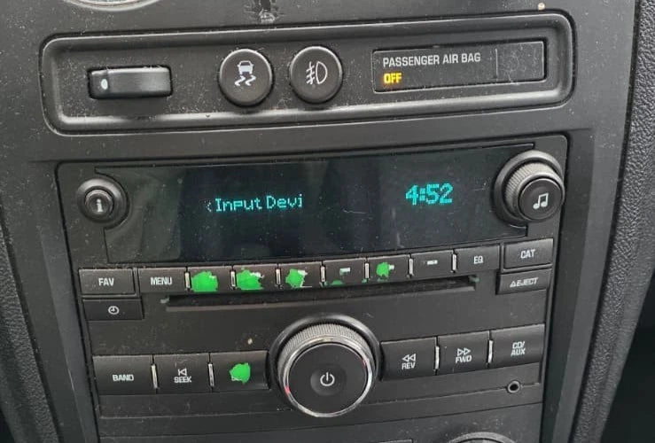 2009-2011 CHEVROLET HHR RADIO CD MP3 AUX PLAYER RECEIVER OEM FACTORY 20835356