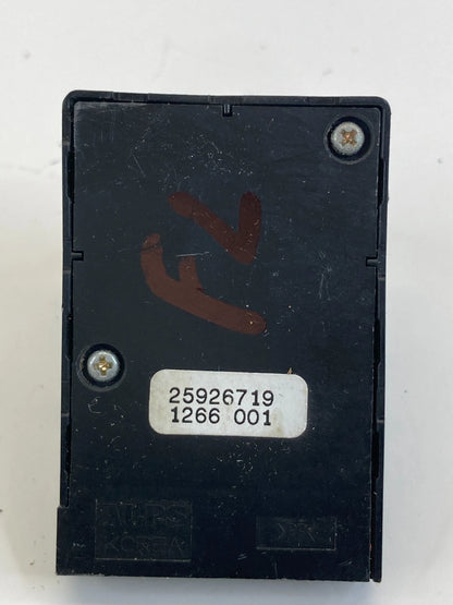 2012-2017 Chevrolet Traverse Front Left Seat Lumbar Control Switch 25926719 OEM