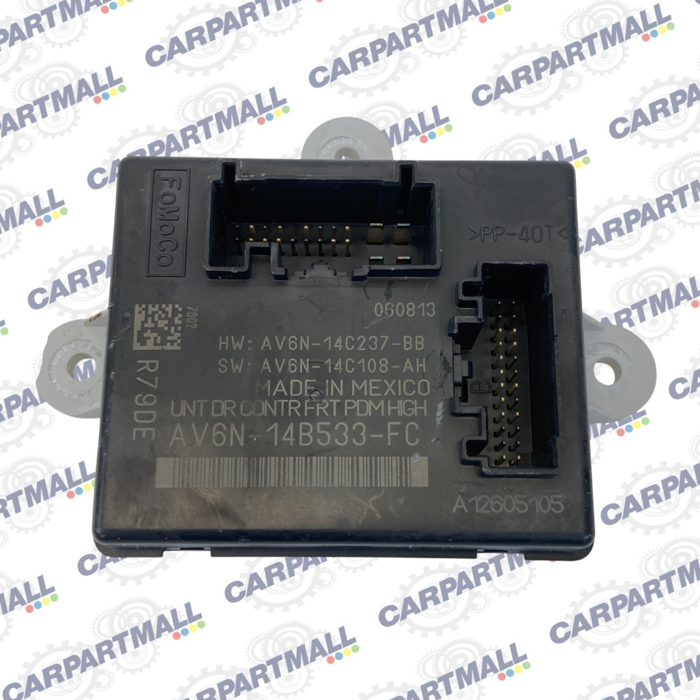 2013-2018 Ford C-MAX Energi Front Right Passenger Side Door Control Module OEM