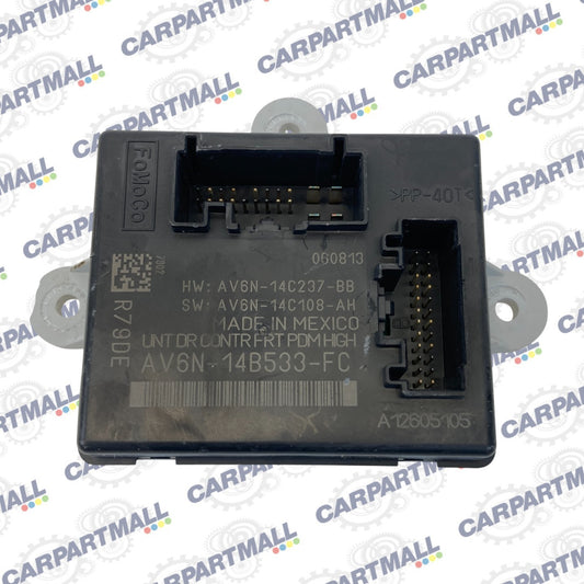 2013-2018 Ford C-MAX Energi Front Right Passenger Side Door Control Module OEM