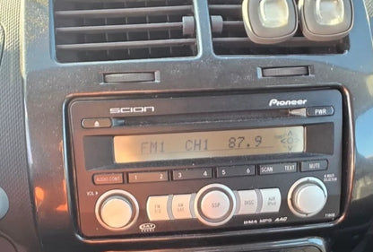 2008-2011 SCION XD AM /FM MP3 RADIO CD PLAYER SATELLITE READY PT546-00080 OEM