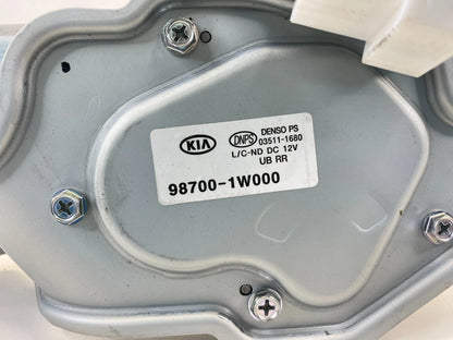 2012-2019 KIA RIO REAR WINDSHIELD WIPER MOTOR ASSEMBLY 98700-1W000 OEM
