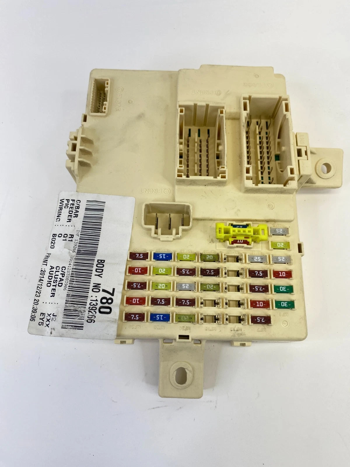 2013-2015 HYUNDAI SONATA HYBRID INTERIOR JUNCTION FUSE RELAY BOX 91950-4R510 OEM
