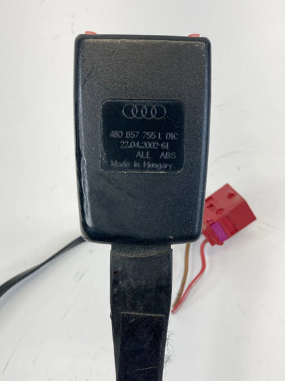 1998-2004 AUDI A6 QUATTRO FRONT LEFT SIDE SEAT BELT BUCKLE 4B0857755L OEM