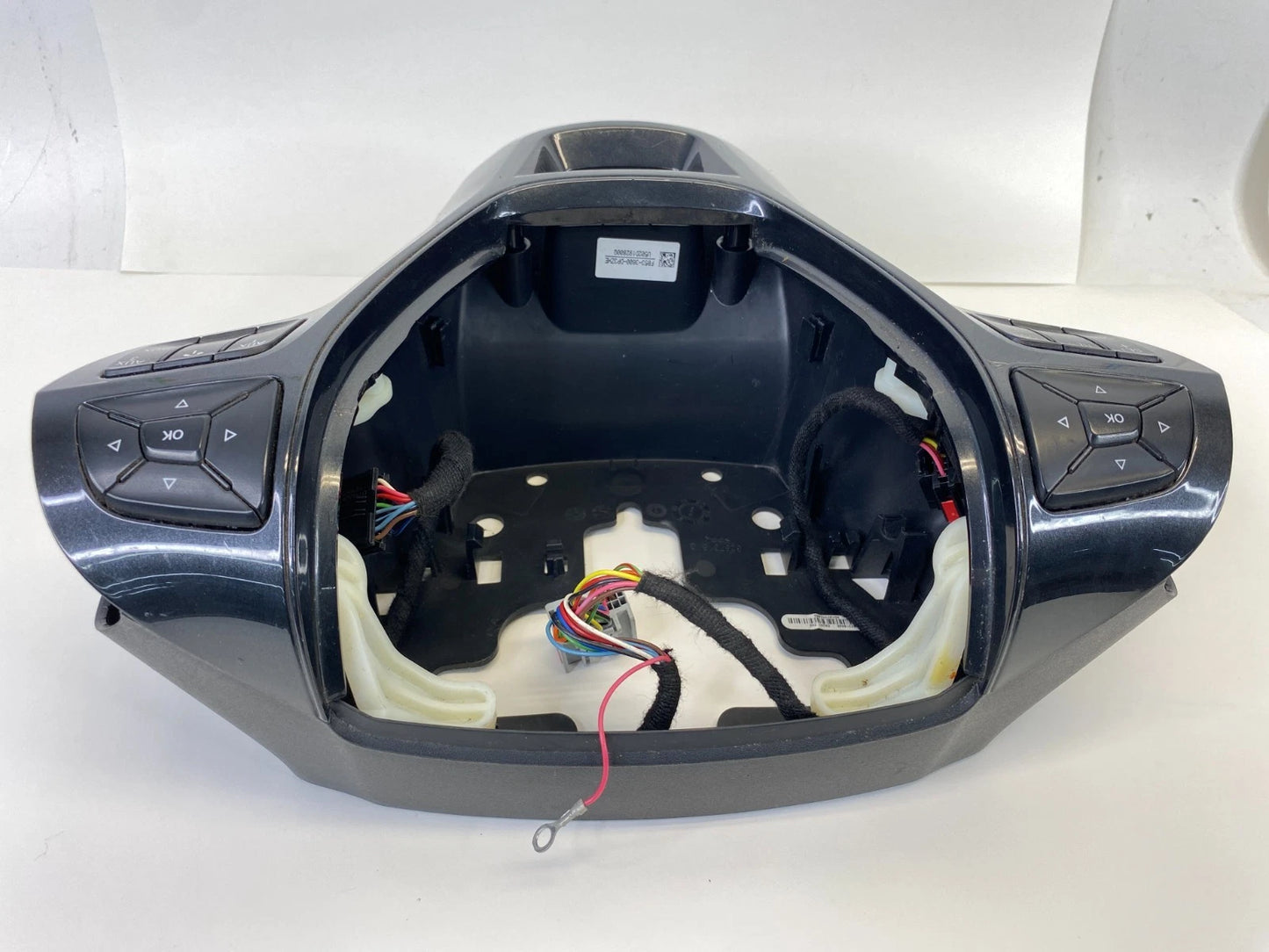 16-19 FORD EXPLORER POLICE UTILITY STEERING WHEEL CRUISE AUDIO SWITCHES W/ BEZEL