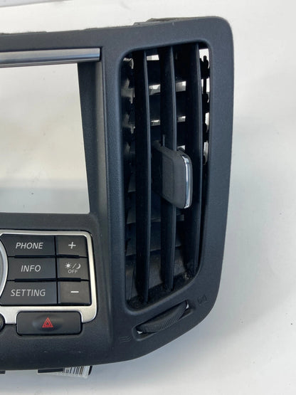 2008-2013 INFINITI G37 SEDAN DASH NAVI INFO CONTROL PANEL SWITCH OEM