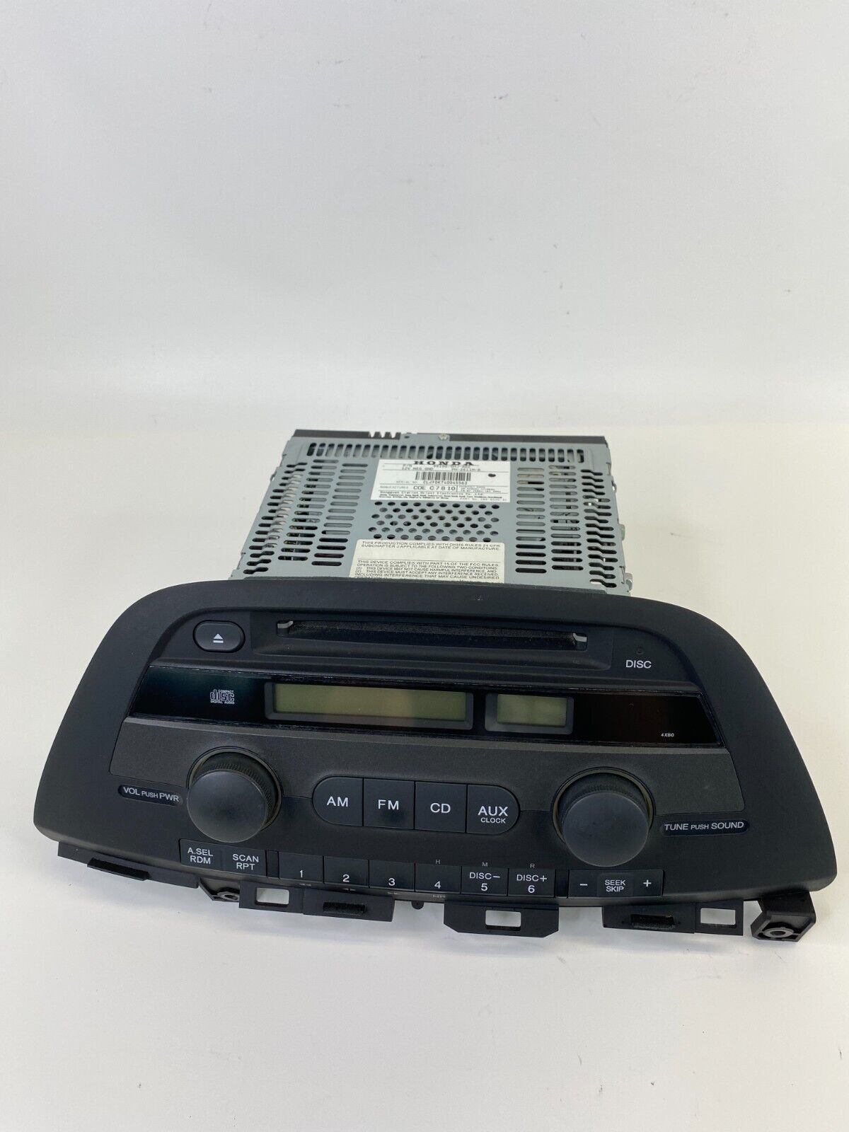 2005-2007 Honda Odyssey AM FM Radio CD Player Reciver 6 Disc 39100-SHJ-A02 OEM