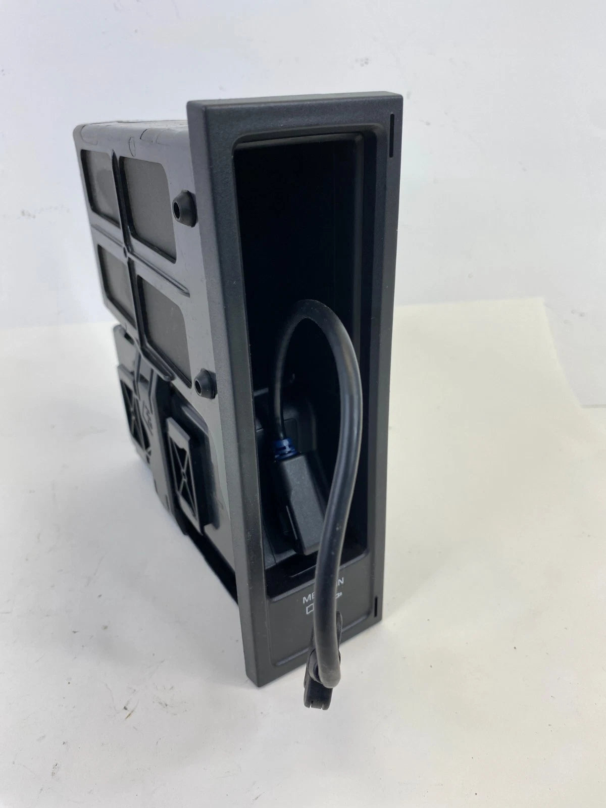 2011 Volkswagen CC Rear Multimedia Interface Socket Module Tray 5N0035342C OEM