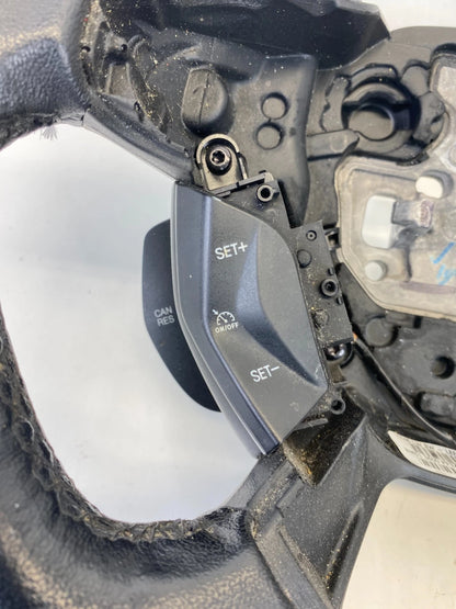 2013-2016 FORD ESCAPE STEERING WHEEL W/ CRUISE CONTROL SWITCH ASSY OEM