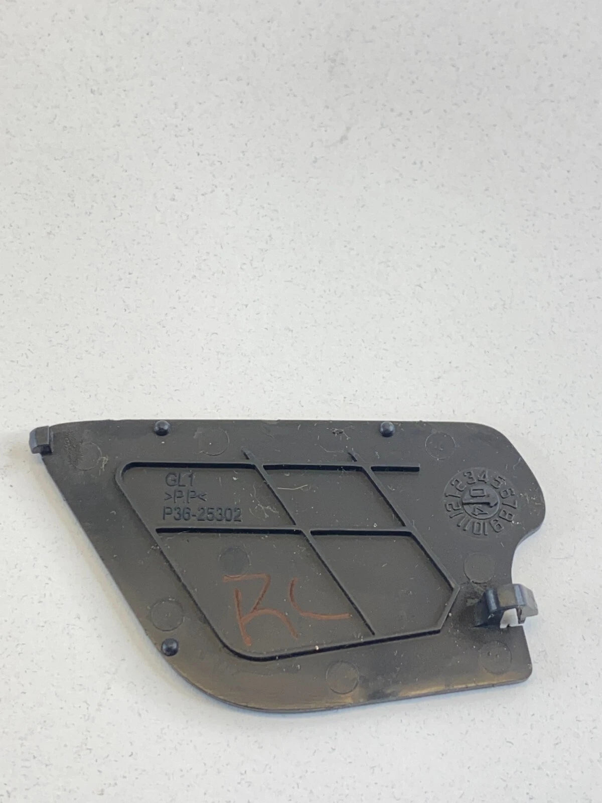 2004-2008 ACURA TL REAR LEFT INTERIOR DOOR HANDLE SCREW BEZEL COVER TRIM OEM