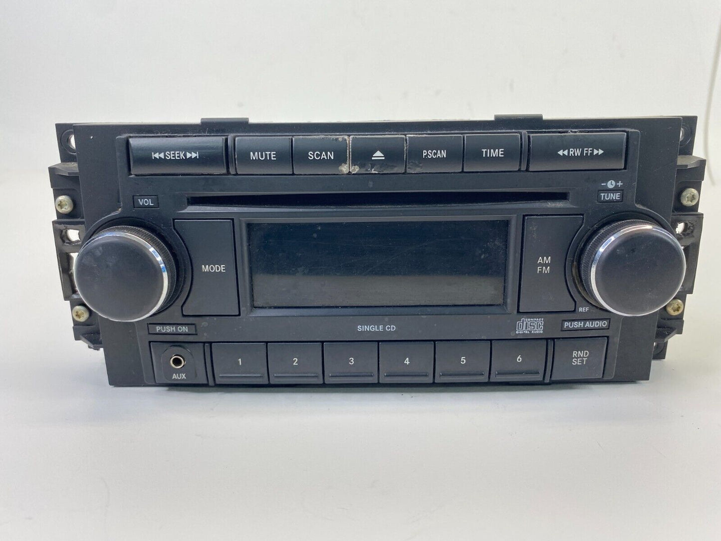 2008 Dodge Caliber AM/FM Radio Single CD Disc Player Disc Stereo 05064171AK OEM