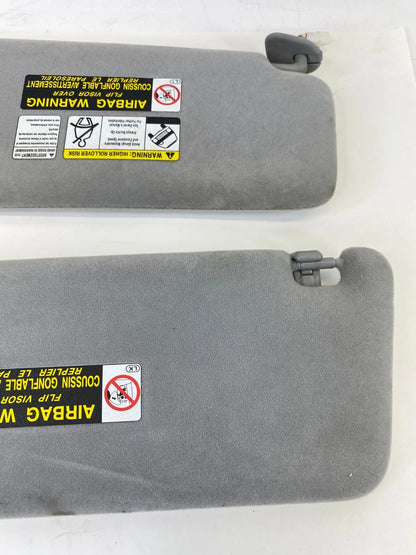 01 02 LEXUS RX300 FRONT LEFT RIGHT OVERHEAD ROOF SUN VISOR MIRROR SET PAIR OEM
