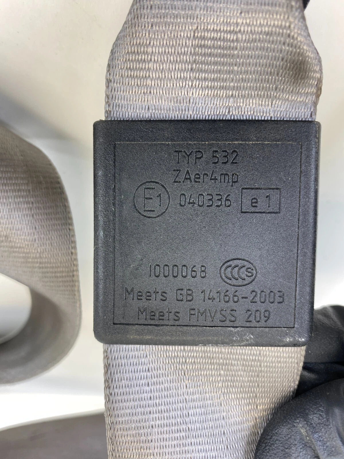 2002-2008 AUDI A4 FRONT RIGHT PASSENGER SEAT BELT RETRACTOR OEM FACTORY E1040336