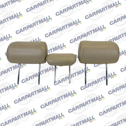 2001 2002 LEXUS GS300 GS430 REAR SEAT HEADREST LEFT CENTER RIGHT HEAD REST SET