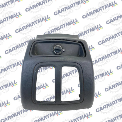 2010-2012 FORD TAURUS REAR CENTER CONSOLE COVER PANEL TRIM W SOCKET AG13-54045