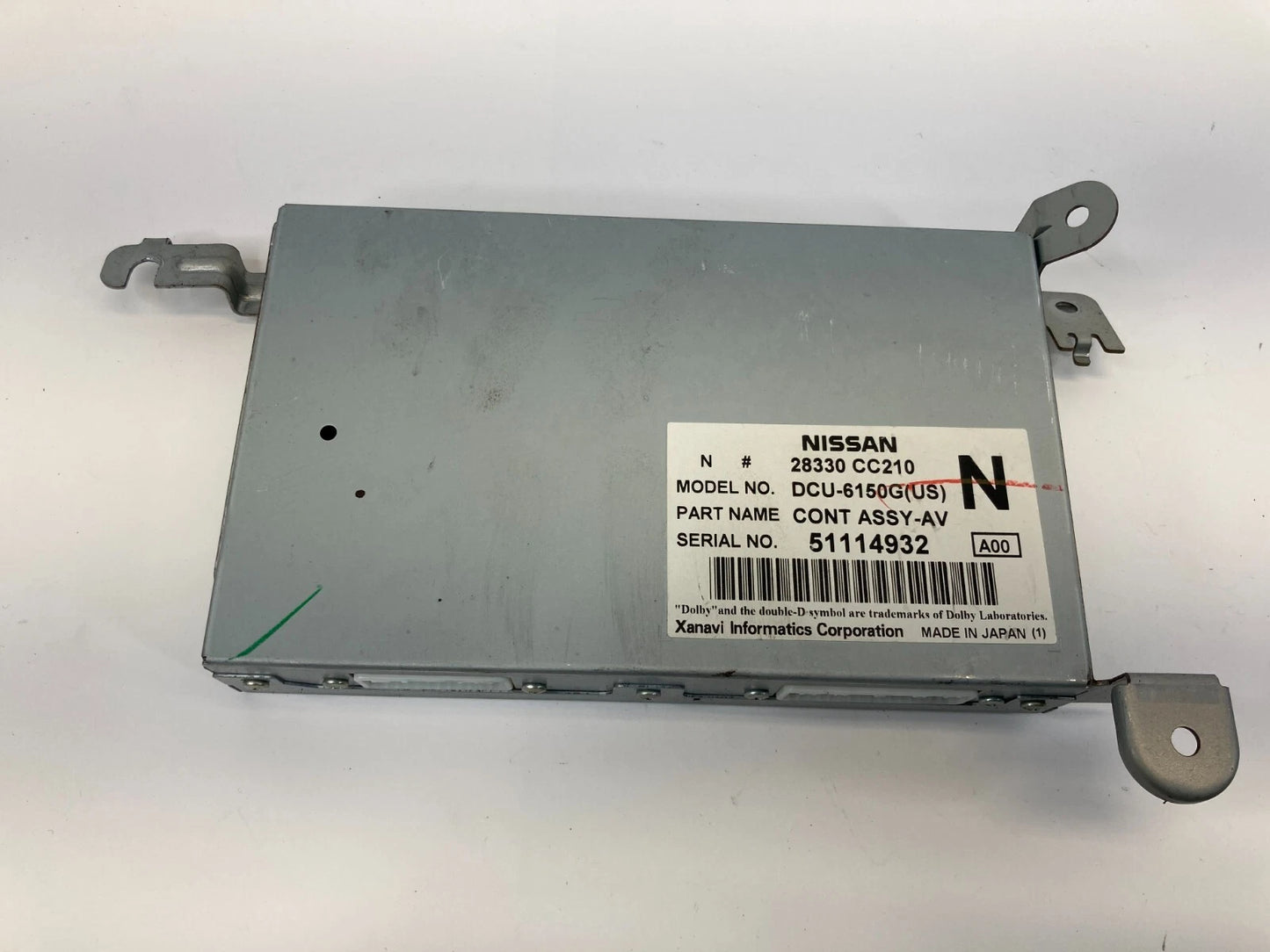 2005-2007 Nissan Murano Dash Screen Display Control Module 28330-CC210