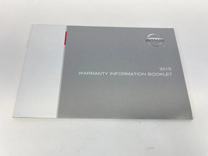 2015 NISSAN SENTRA OWNERS MANUAL SET BOOKS WITH CASE USER GUIDE GENUINE OEM