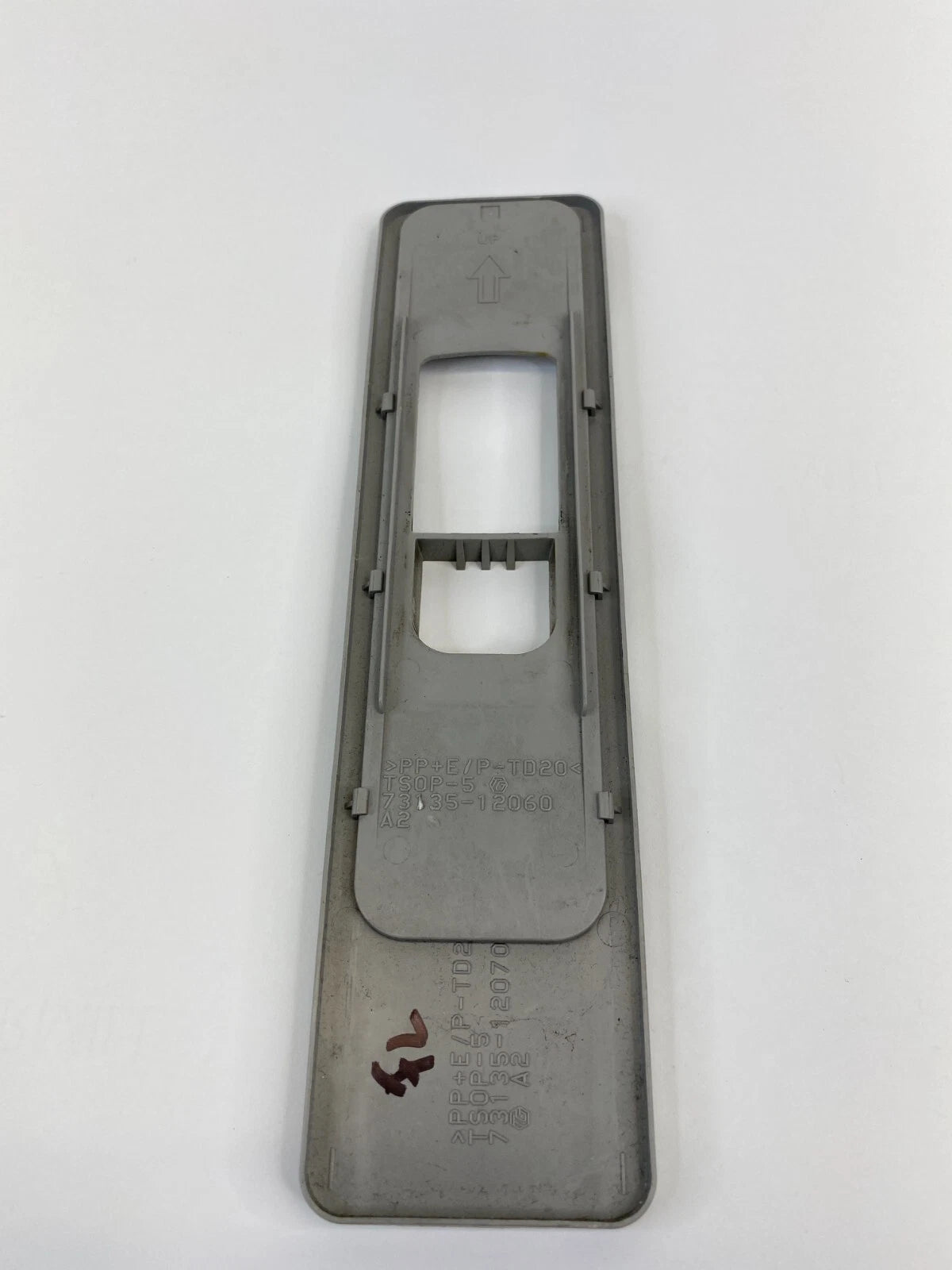 08-15 SCION XB FRONT LEFT B-PILLAR SEAT BELT ADJUSTER SLIDE TRIM COVER 731351206