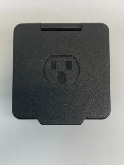 2009-2012 CHEVROLET TRAVERSE REAR AC POWER OUTLET SOCKET PORT COVER TRIM OEM