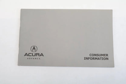 2008 ACURA TL OWNERS MANUAL CONSUMER INFO WARRANTY BOOK NAVIGATION & CASE